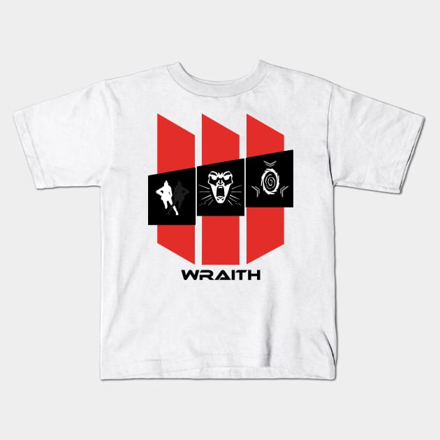 Apex Legends - Wraith Kids T-Shirt by Peolink